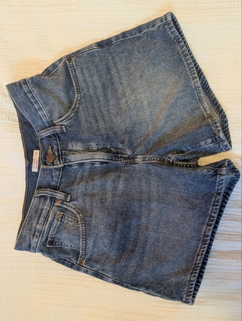 Levi's Cinch Blue Denim Shorts
